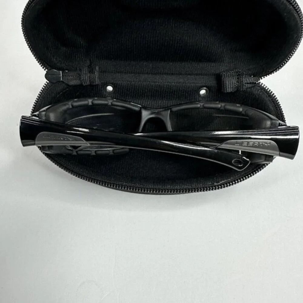 Liberty Sport Rider #203 Kids Black Athletic Sports Goggles Eyewear with Case